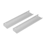 Differnz meubelgreep profiel 150x38 mm aluminium mat chroom, Verzenden, Nieuw