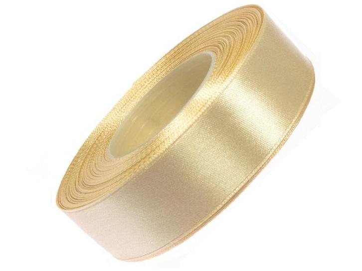 Satijn lint cappuccino, Hobby en Vrije tijd, Feestartikelen, Schmink, Nieuw, Ophalen of Verzenden