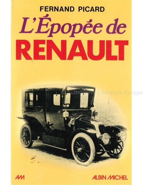 L  ÉPOPÉE DE RENAULT, Boeken, Auto's | Boeken, Renault