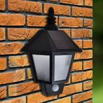 vidaXL Solar Muurlamp met bewegingssensor, Tuin en Terras, Buitenverlichting, Verzenden, Nieuw