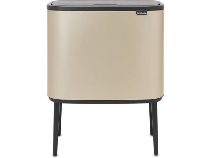 Brabantia Bo Touch Bin - Prullenbak - 36 liter - Metallic, Huis en Inrichting, Woonaccessoires | Prullenbakken, Zo goed als nieuw