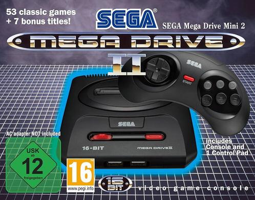 SEGA Mega Drive Mini II / 2 (Nieuw in doos), Spelcomputers en Games, Spelcomputers | Sega, Nieuw, Verzenden