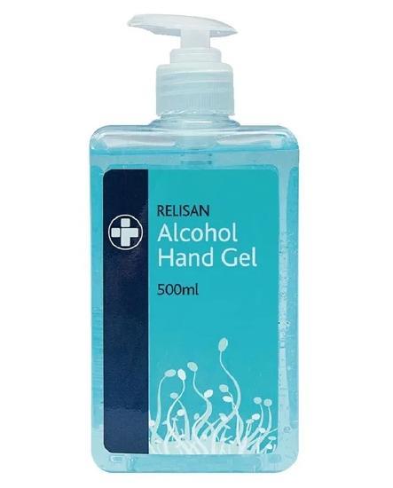 Handgel pompje 70% alcohol - 500ml, Zakelijke goederen, Horeca | Overige, Verzenden