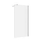 Inloopdouche 50x200 8mm Nano glas RVS serie Silvio melkglas, Verzenden, Nieuw