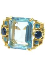 Zonder Minimumprijs - Ring - 9 kt. Geel goud, Zilver, Nieuw