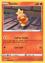 Torchic 022/189 Darkness Ablaze, Hobby en Vrije tijd, Verzamelkaartspellen | Pokémon, Ophalen of Verzenden, Nieuw, Losse kaart