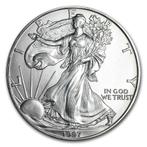 American Eagle 1 oz 1997 (4.295.004 oplage), Postzegels en Munten, Munten | Amerika, Zilver, Losse munt, Verzenden, Midden-Amerika