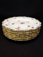 Meissen - Bord (6) - Ø 19,0 cm 6er Set Dessertteller im, Antiek en Kunst