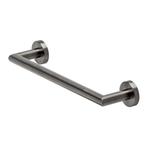 Badgreep Geesa Nemox 30 cm Hoekig Geborsteld Zwart, Ophalen of Verzenden, Nieuw, Bad