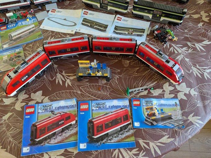 Lego Set - Train - 7938-60337-69951 + autres, Kinderen en Baby's, Speelgoed | Duplo en Lego