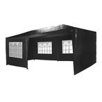MaxxGarden Partytent 3x6m - Zijwanden - Zwart (Buizententen), Verzenden, Nieuw
