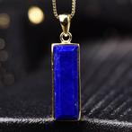 Geen minimumprijs - Unieke Lapis Lazuli hanger met ketting -