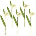 Vilt Bloemen - Sneeuwklokjes Wit  - Set 5 stuks - 25cm - Fai, Ophalen of Verzenden, Nieuw