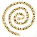 Halsketting - 18 karaat Geel goud - “Il Giglio”, Sieraden, Tassen en Uiterlijk, Nieuw