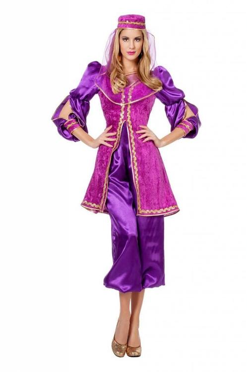Oosterse verkleedkleding paars elite, Kleding | Dames, Carnavalskleding en Feestkleding, Nieuw, Ophalen of Verzenden
