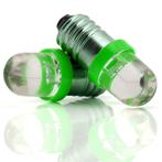 E10 LED lamp - 12V - Groen, Ophalen of Verzenden, Nieuw