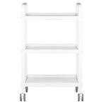 Cosmetische Assistententafel HS-09 Wit – 3 Planken – Metalen, Ophalen of Verzenden, Nieuw