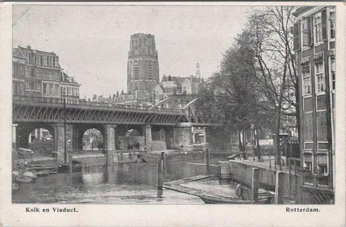 ROTTERDAM - Kolk en Viaduct, Verzamelen, Ansichtkaarten | Nederland, Verzenden
