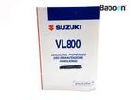 Instructie Boek Suzuki VL 800 2005-2010 Boulevard C50 C800, Motoren, Verzenden, Gebruikt