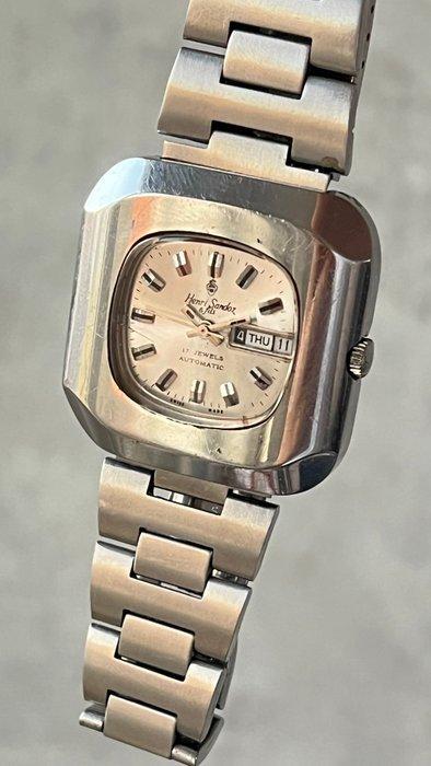 Sandoz - Xl Henri Sandoz and Fils Automatic TV screen -, Sieraden, Tassen en Uiterlijk, Horloges | Heren