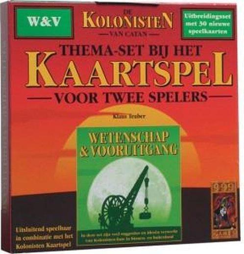 999 Games Kolonisten van Catan Kaartspel: Uitbreiding Wetens, Hobby en Vrije tijd, Gezelschapsspellen | Bordspellen, Nieuw, Verzenden