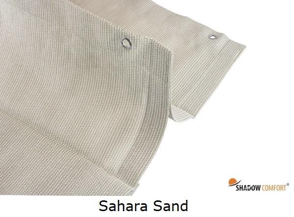 Outlet harmonicadoek  sahara sand B290cm x D400cm, Tuin en Terras, Zonneschermen
