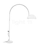 Oluce Coupø© Booglamp, wit (Staande lampen, Binnenlampen), Huis en Inrichting, Lampen | Vloerlampen, Verzenden, Nieuw