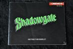 Shadowgate Nintendo NES Manual NES-3S-HOL, Spelcomputers en Games, Spelcomputers | Nintendo Consoles | Accessoires, Verzenden