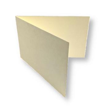 Dubbele kaart liggend 11 x 34 cm Oud Hollands Ivoor per 2... beschikbaar voor biedingen