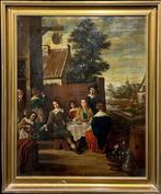 École européene (XIX-XX) - Une Kermesse aux Pays Bas au