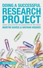 9781137306425 Doing A Successful Research Project, Boeken, Martin Brett Davies, Zo goed als nieuw, Verzenden