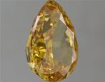 1 pcs Diamant (Natuurlijk gekleurd) - 0.72 ct - Peer - Fancy, Nieuw
