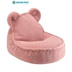 Kinder zitzak beer | Teddy | Guava pink (meubelen), Kinderen en Baby's, Kinderkamer | Inrichting en Decoratie, Ophalen of Verzenden