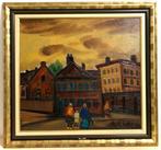 Alphons Vermeir (1905-1994) - Figuren op straat, Antiek en Kunst