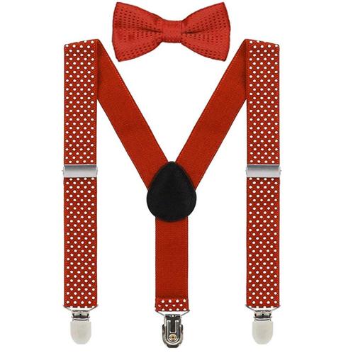 Fako Fashion® - Kinder Bretels Met Vlinderstrik - Stipjes -, Kinderen en Baby's, Kinderkleding | Overige, Verzenden
