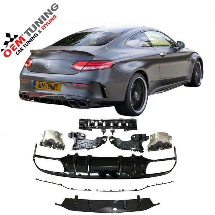 C205 A205 | C63 AMG Diffuser | Mercedes-Benz C-Class | 2014-, Auto-onderdelen, Carrosserie en Plaatwerk, Nieuw, Mercedes-Benz
