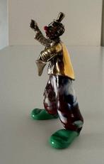 Miniatuur beeldje - zilver & Muranoglas