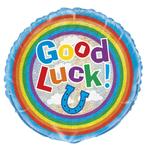 Helium Ballon Good Luck 45cm leeg, Hobby en Vrije tijd, Feestartikelen, Verzenden, Nieuw