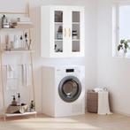 vidaXL Bovenkast 69,5x34x90 cm wit, Verzenden, Nieuw, 50 tot 100 cm, Minder dan 100 cm