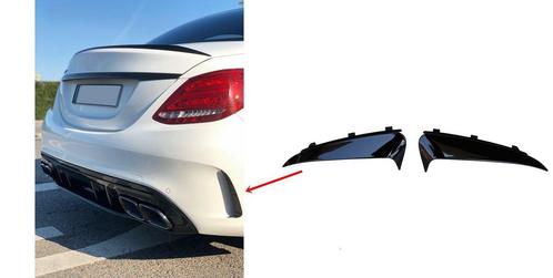 Aero AMG Look Achterbumper Vinnen voor Mercedes Benz C Klass, Auto diversen, Tuning en Styling, Ophalen of Verzenden