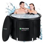 Luxe opblaasbaar ijsbad met zitkussen cold plunge, Verzenden, Nieuw