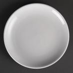Witte porselein ronde borden 18 cm (stuks 12), Verzenden