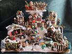 Kerstdecoratie - Compleet ingericht en verlicht kerstdorp, Diversen, Kerst, Nieuw
