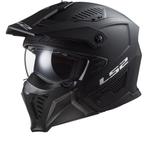 LS2 OF606 Drifter Solid Matt Black 06 Multi Helm, Motoren, Jethelm, XXL, Nieuw met kaartje, Overige merken