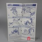 G.I. Joe Mudfighter Instructions (Toys), Verzamelen, Poppetjes en Figuurtjes, Verzenden, Zo goed als nieuw