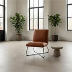 Leren fauteuil Less, Huis en Inrichting, Fauteuils, Industrieel, Modern, Scandinavisch, Nieuw, Ophalen of Verzenden, 50 tot 75 cm
