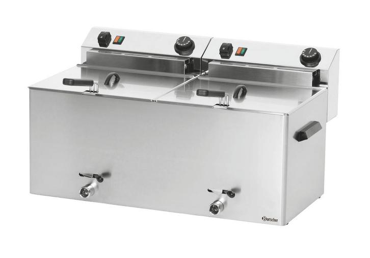 Bartscher Friteuse | PROFESSIONAL II | Elektrisch | 10+10L |, Zakelijke goederen, Horeca | Keukenapparatuur, Nieuw in verpakking