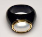 Zonder Minimumprijs - Ring - 14 karaat Geel goud Parel -, Sieraden, Tassen en Uiterlijk, Ringen, Nieuw