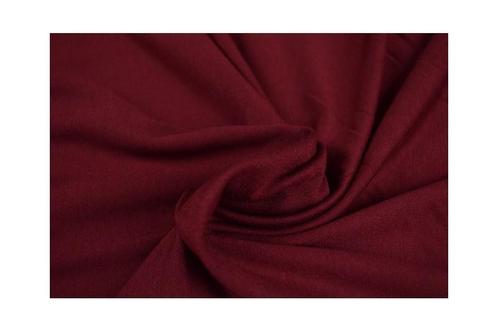 10 meter viscose tricot - Bordeaux rood, Hobby en Vrije tijd, Stoffen en Lappen, 120 cm of meer, 200 cm of meer, Rood, Nieuw, Overige materialen