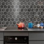 Zelfklevende Mozaïek Tegel - Afimera Antraciet Marble, Huis en Inrichting, Ophalen of Verzenden, Nieuw